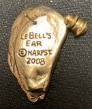 Gene LeBell Ear Bronze Lapel Pin