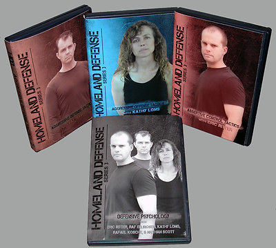 Aggressive, Assertive Control & Defense Tactics - 4 DVDs Special Set - Valley Martial Arts Supply